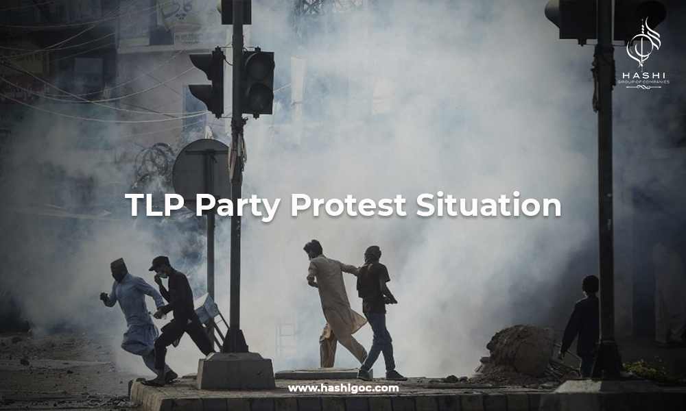 TLP party protest situation
